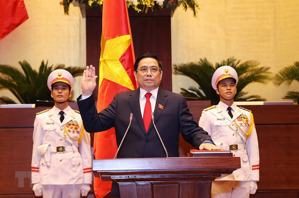 Lãnh đạo Lào chúc mừng Chủ tịch nước và Thủ tướng Chính phủ