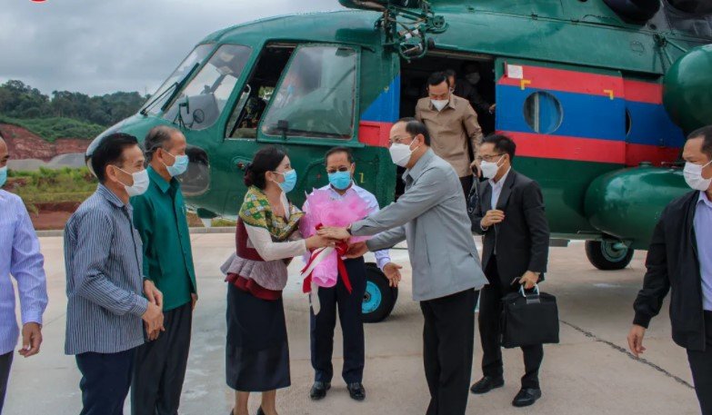 Phó Thủ tướng Sonexay Siphandon thăm Đặc khu kinh tế Bò Tèn