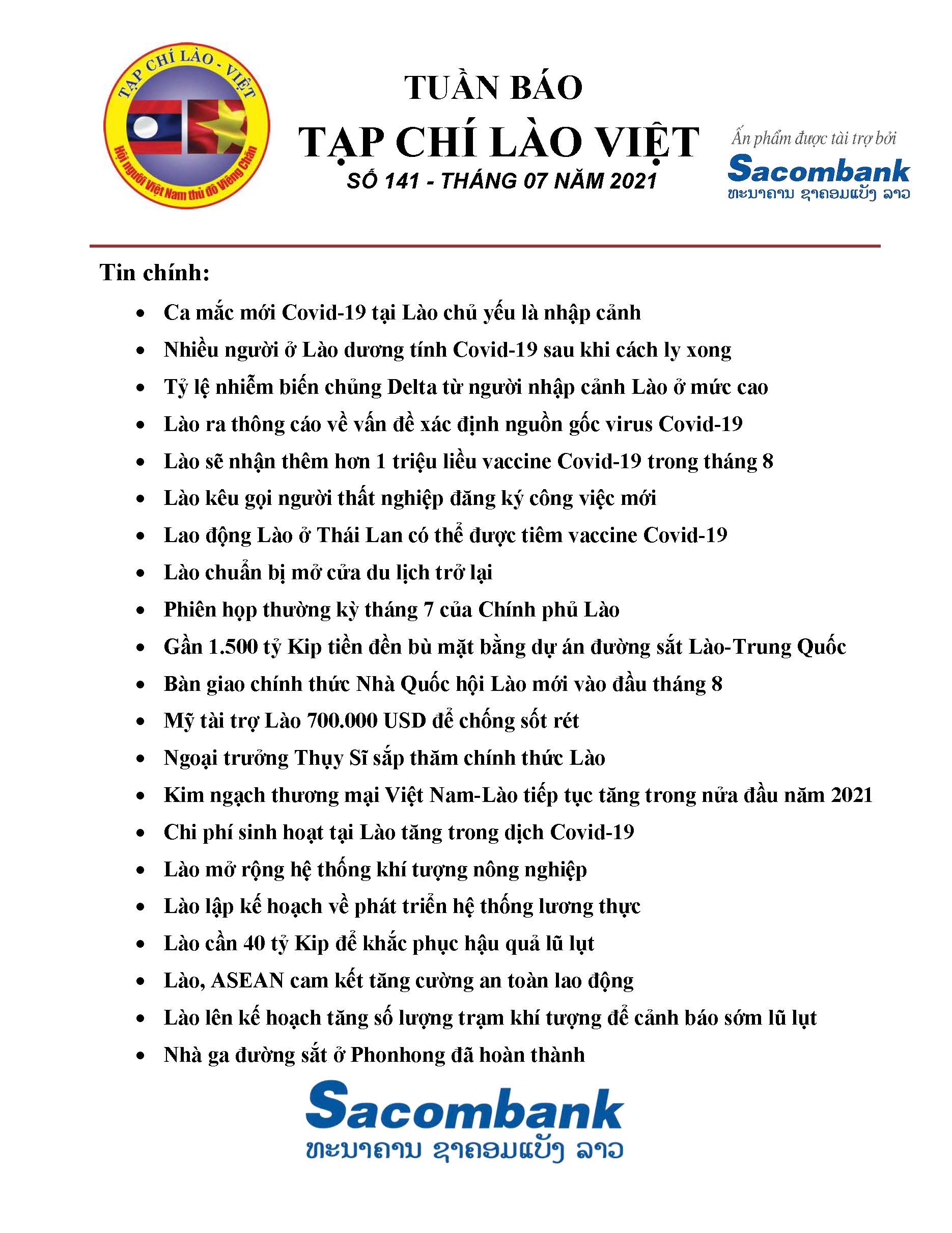 Tuần báo số 141