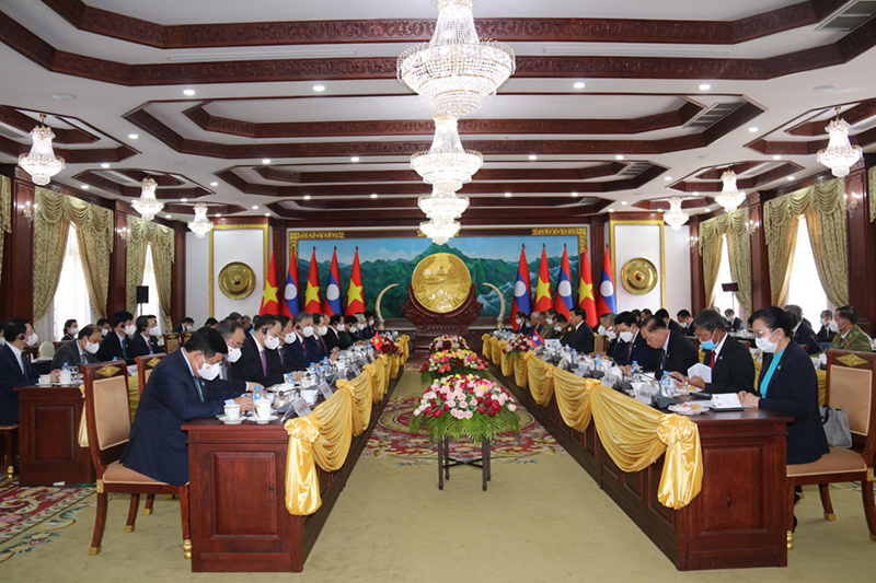 Quan hệ Việt Nam - Lào không ngừng phát triển toàn diện trên mọi lĩnh vực -0