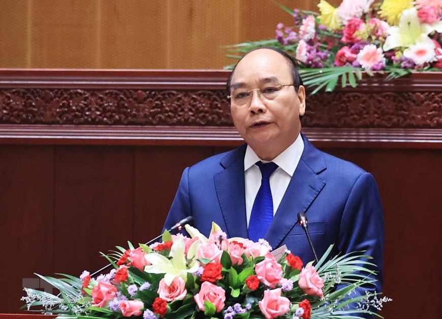 Hình ảnh Chủ tịch nước dự Lễ bàn giao Tòa Nhà Quốc hội mới cho Lào
