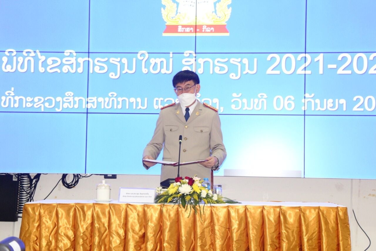 Lào cho học trực tuyến để phòng ngừa Covid-19