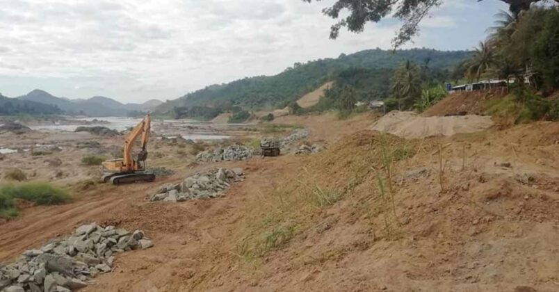 Dự án bờ kè Mekong giai đoạn 2 ở Vientiane sắp được thi công