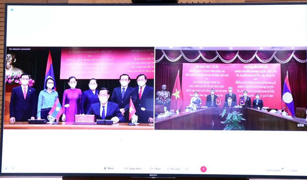 Thúc đẩy hợp tác giữa TP.HCM và thủ đô Vientiane của Lào