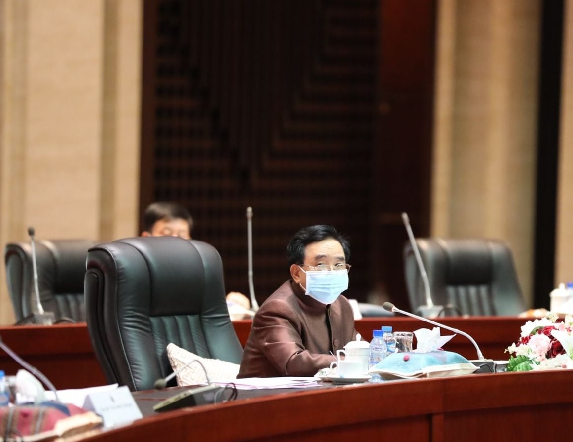Hội nghị thường kỳ Chính phủ Lào tháng 10