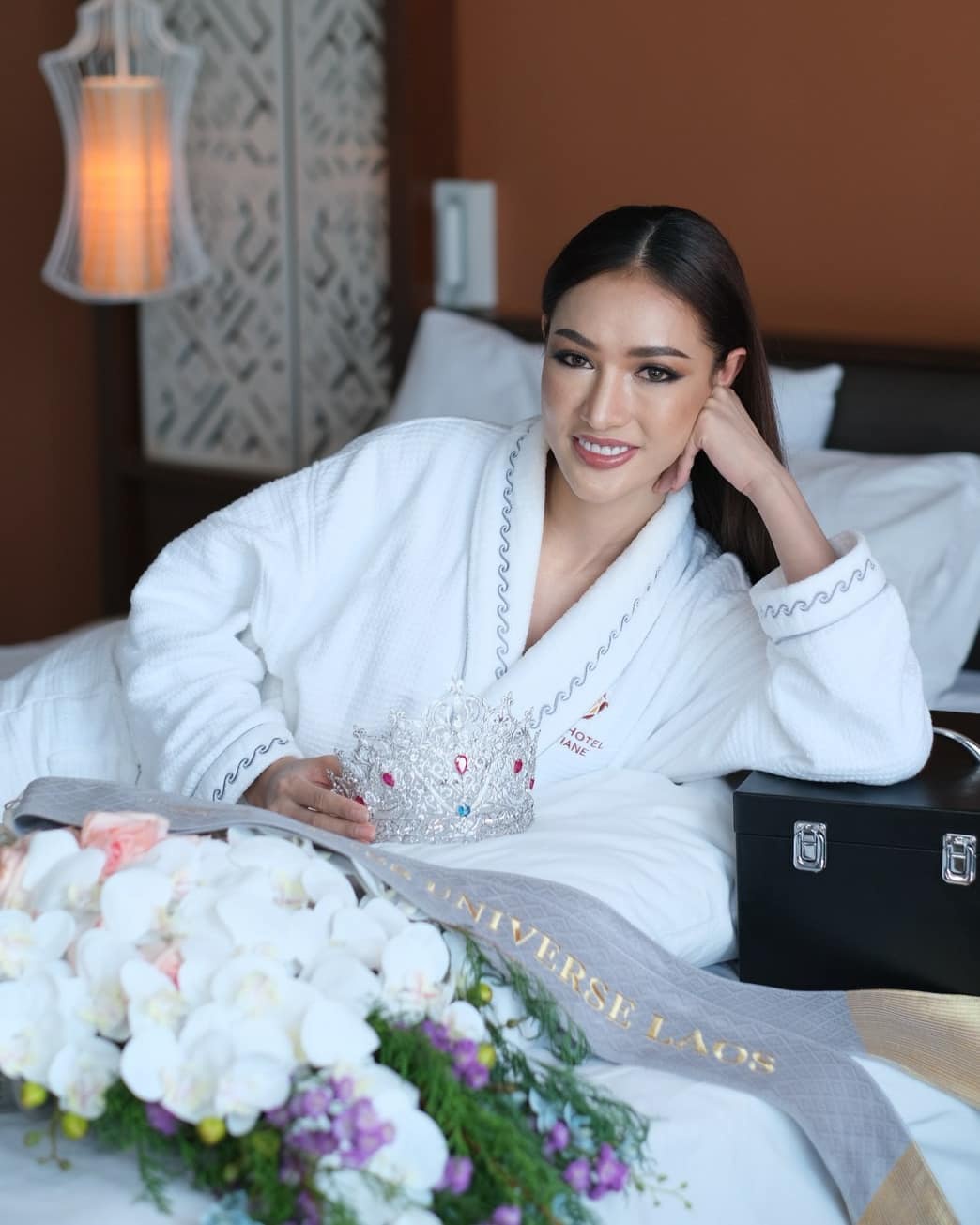 Hoa hau Hoan vu Lao 2021 Tonkham Phonchanheuang anh 2