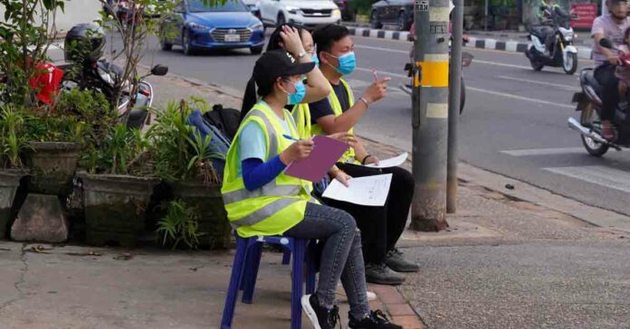 Gần 75% tài xế ở Vientiane thường xuyên vi phạm tốc độ