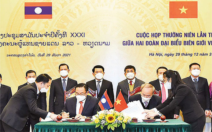 Củng cố hòa bình, ổn định biên giới Việt Nam-Lào