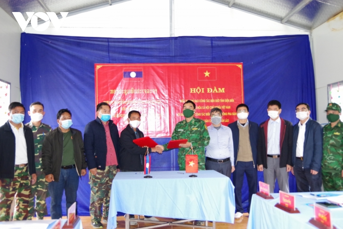 Hội đàm Việt Nam – Lào thống nhất về việc xây dựng kè bảo vệ chân Mốc 130
