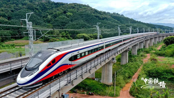 Lào khai trương tuyến đường sắt tốc độ cao đầu tiên