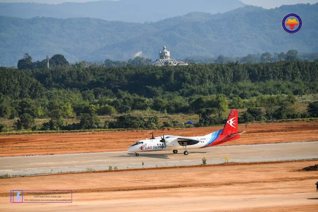 Sân bay quốc tế Bokeo vận hành thử