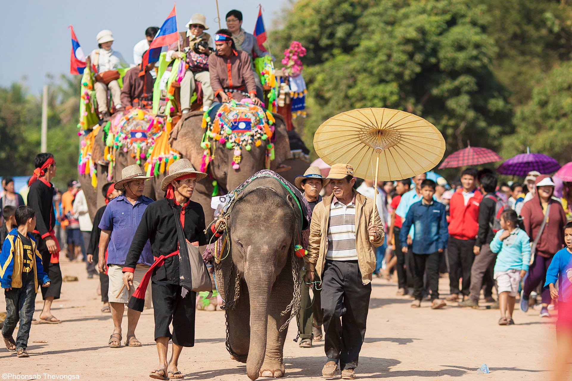Lào thu hẹp quy mô Lễ hội voi 2022