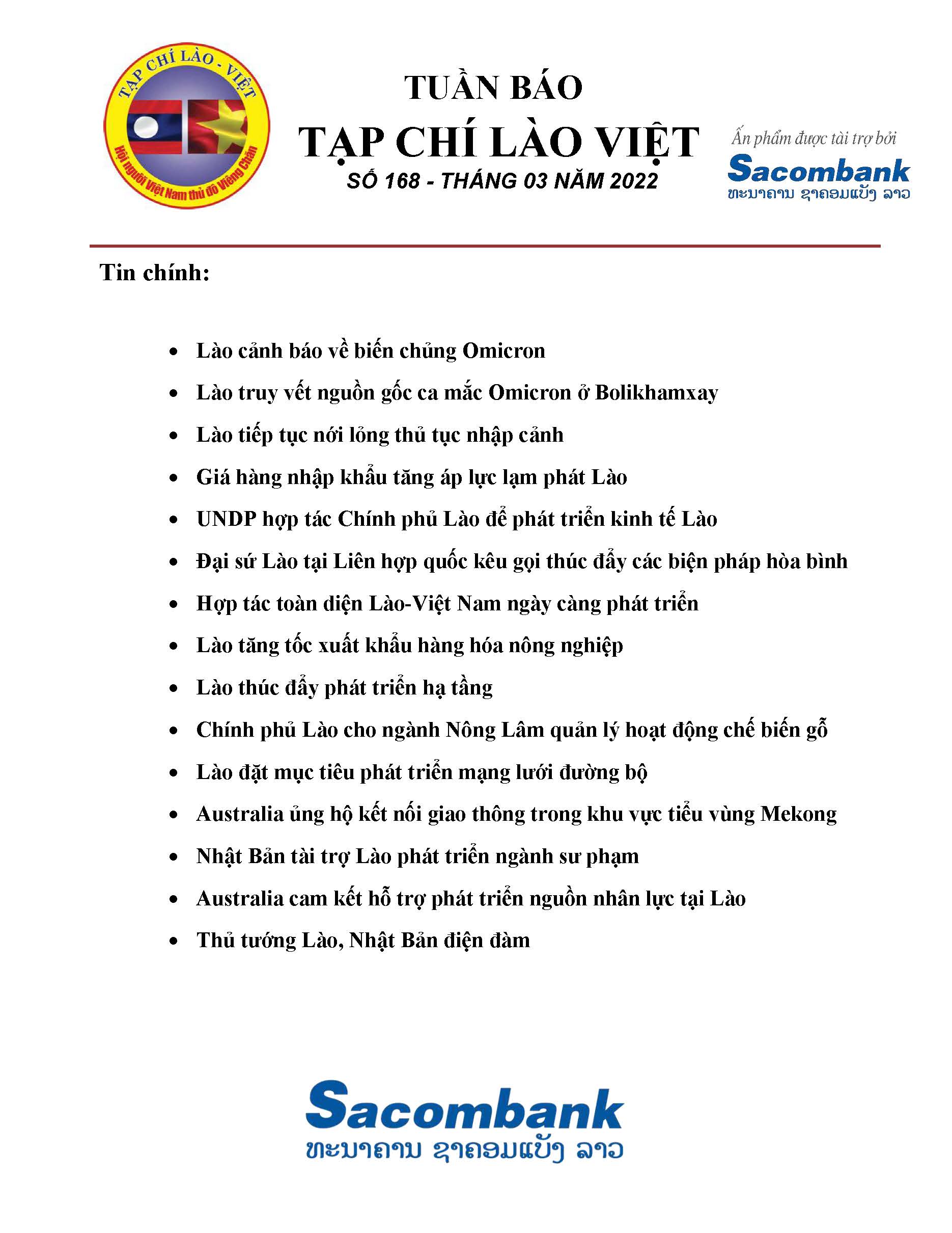 Tuần báo số 168