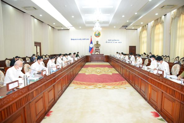 Chính phủ Lào họp thường kỳ tháng 4