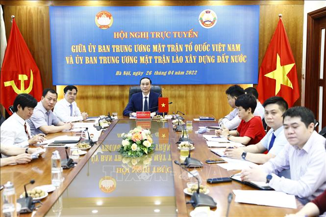 Tăng cường phối hợp giữa MTTQ Việt Nam và Mặt trận Lào xây dựng đất nước