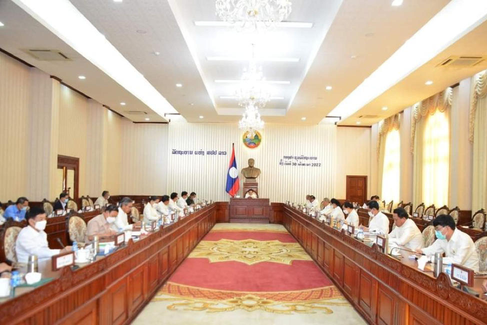 Chính phủ Lào họp thường kỳ tháng 5
