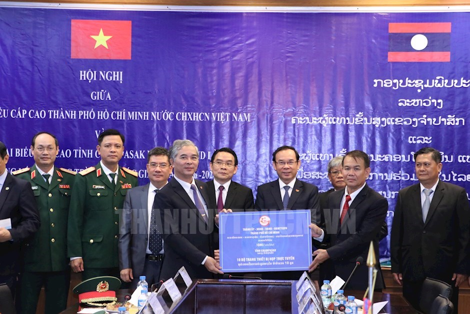 Tăng cường hợp tác giữa TPHCM và tỉnh Champasak