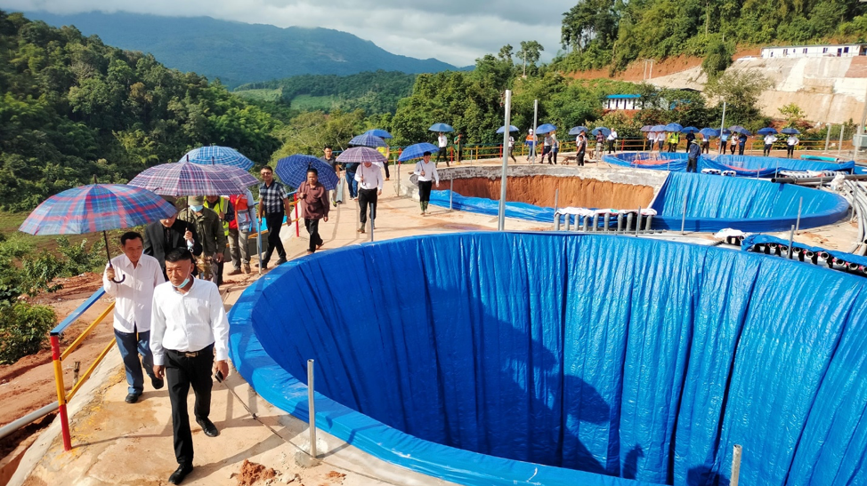 Bộ Năng lượng và Mỏ xuống kiểm tra hoạt động các dự án khai thác đất hiếm tại Xiêng Khoảng