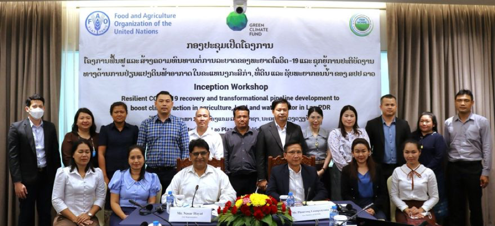 FAO hỗ trợ Lào phục hồi kinh tế sau dịch Covid-19 và ứng phó với biến đổi khí hậu