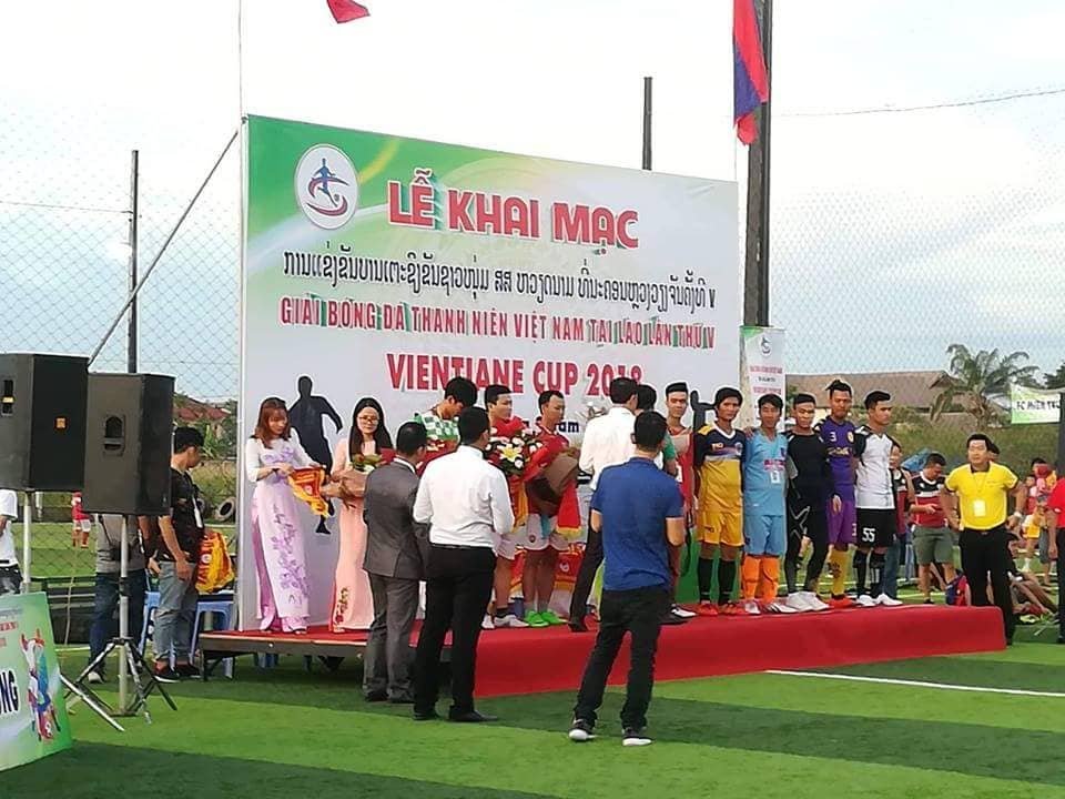Thông báo tổ chức giải bóng đá Thanh Niên Việt Nam tại Lào lần thứ VIII năm 2022