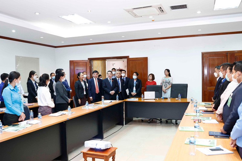 Văn phòng Quốc hội Lào mở lớp học tiếng Việt cho cán bộ ảnh 1