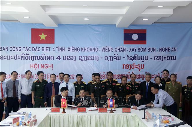 Tiếp nhận, hồi hương 103 hài cốt liệt sĩ Việt Nam hy sinh tại Lào