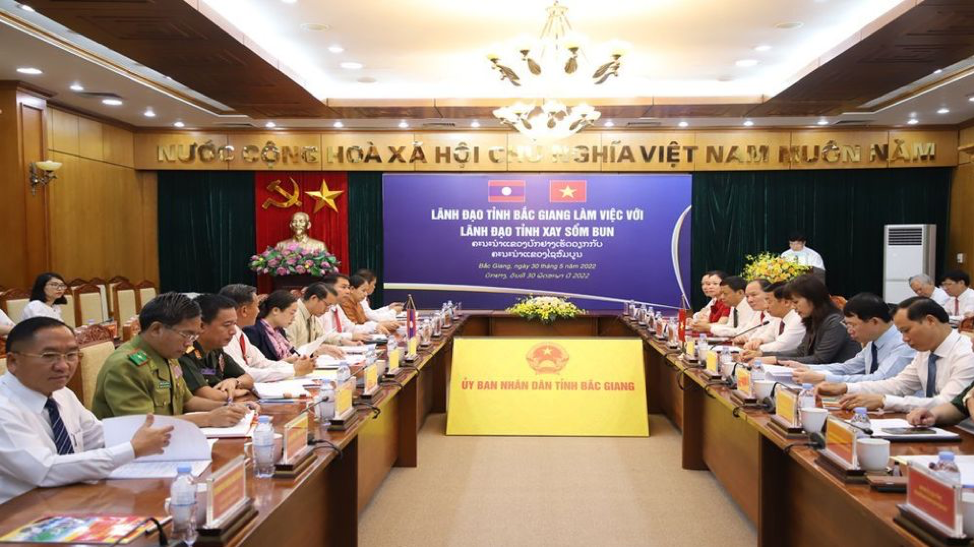 Tỉnh Bắc Giang và Xaysomboun tiếp tục thắt chặt hợp tác