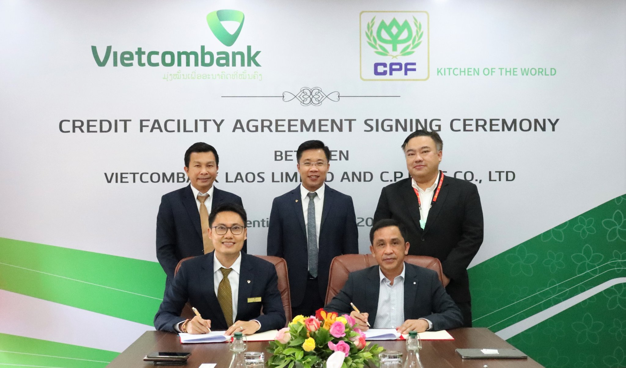 Vietcombank Lào tài trợ vốn cho doanh nghiệp Lào
