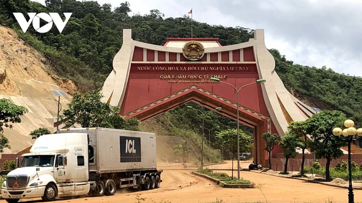 Thương mại biên giới Việt-Lào phát triển chưa xứng với tiềm năng