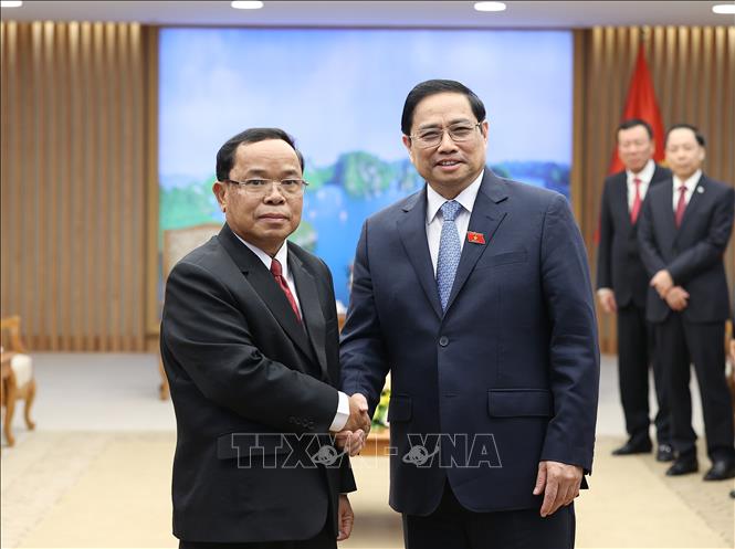 Thúc đẩy quan hệ hợp tác Việt Nam – Lào trên tất cả các lĩnh vực