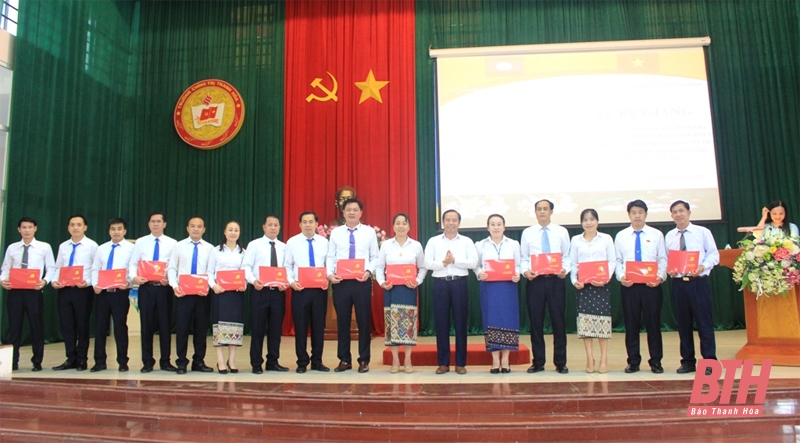 Trường Chính trị tỉnh Thanh Hóa làm tốt công tác đào tạo cán bộ lãnh đạo, quản lý tỉnh Hủa Phăn (Lào)