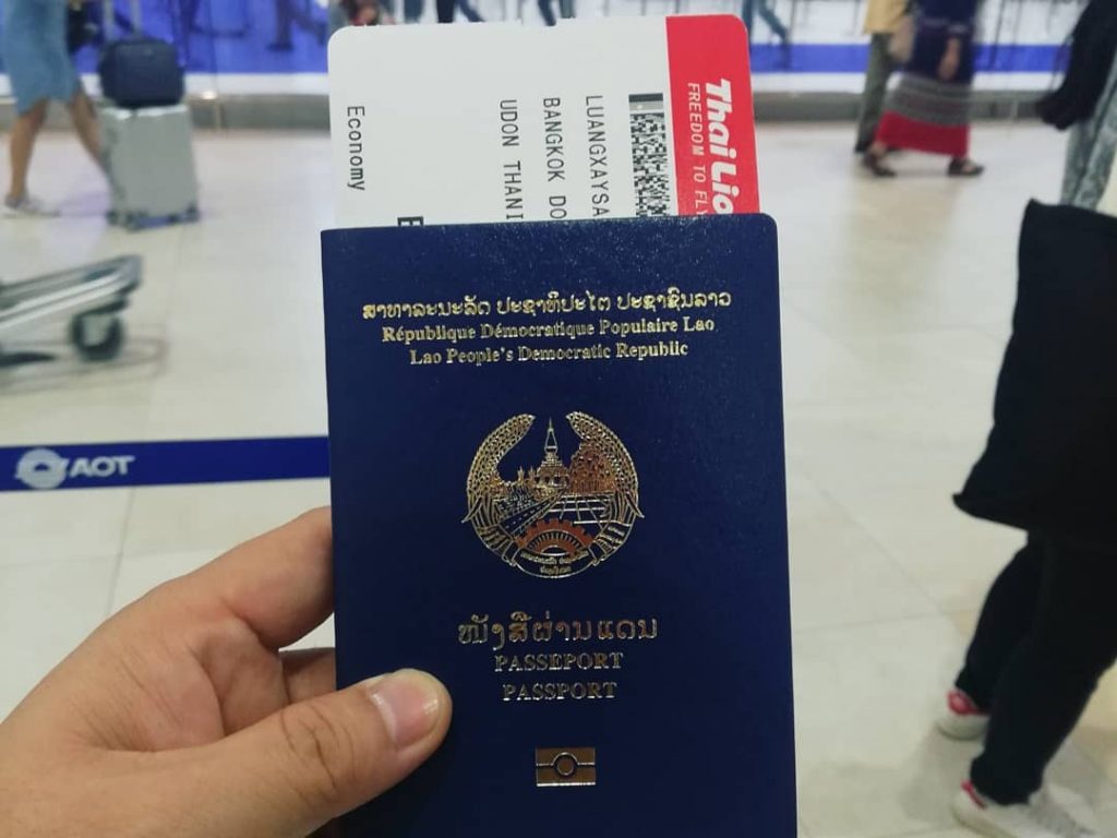 Hộ chiếu Lào quyền lực thứ 95 thế giới