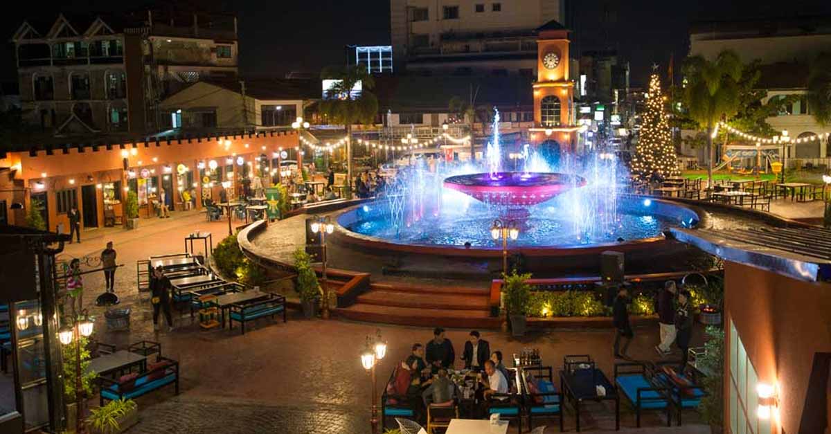 Đài phun nước Nam Phou có thể được trả lại làm công viên