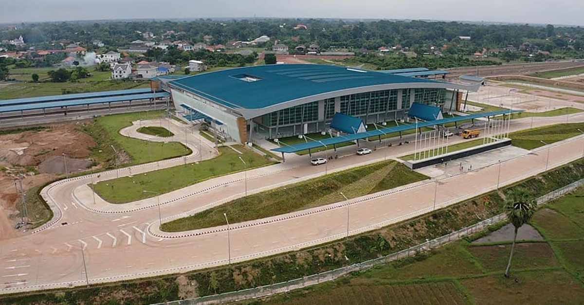 Ga Khamsavath chuẩn bị hoàn thành và đi vào hoạt động