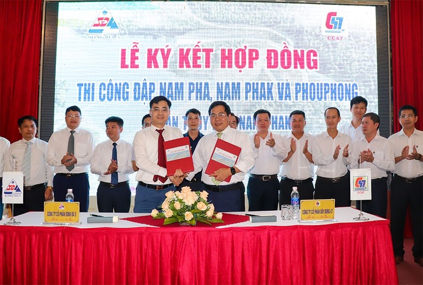 Doanh nghiệp Việt Nam thi công dự án thuỷ điện tại Lào trị giá gần 800 tỷ