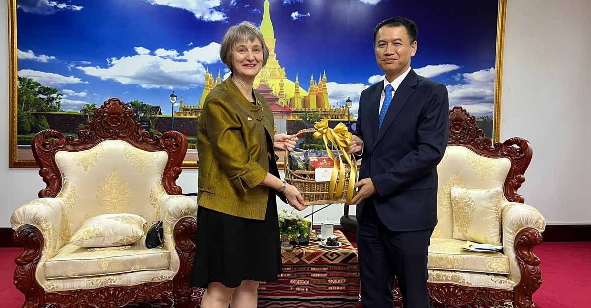 Đại sứ Canada hoàn thành chuyến thăm Lào