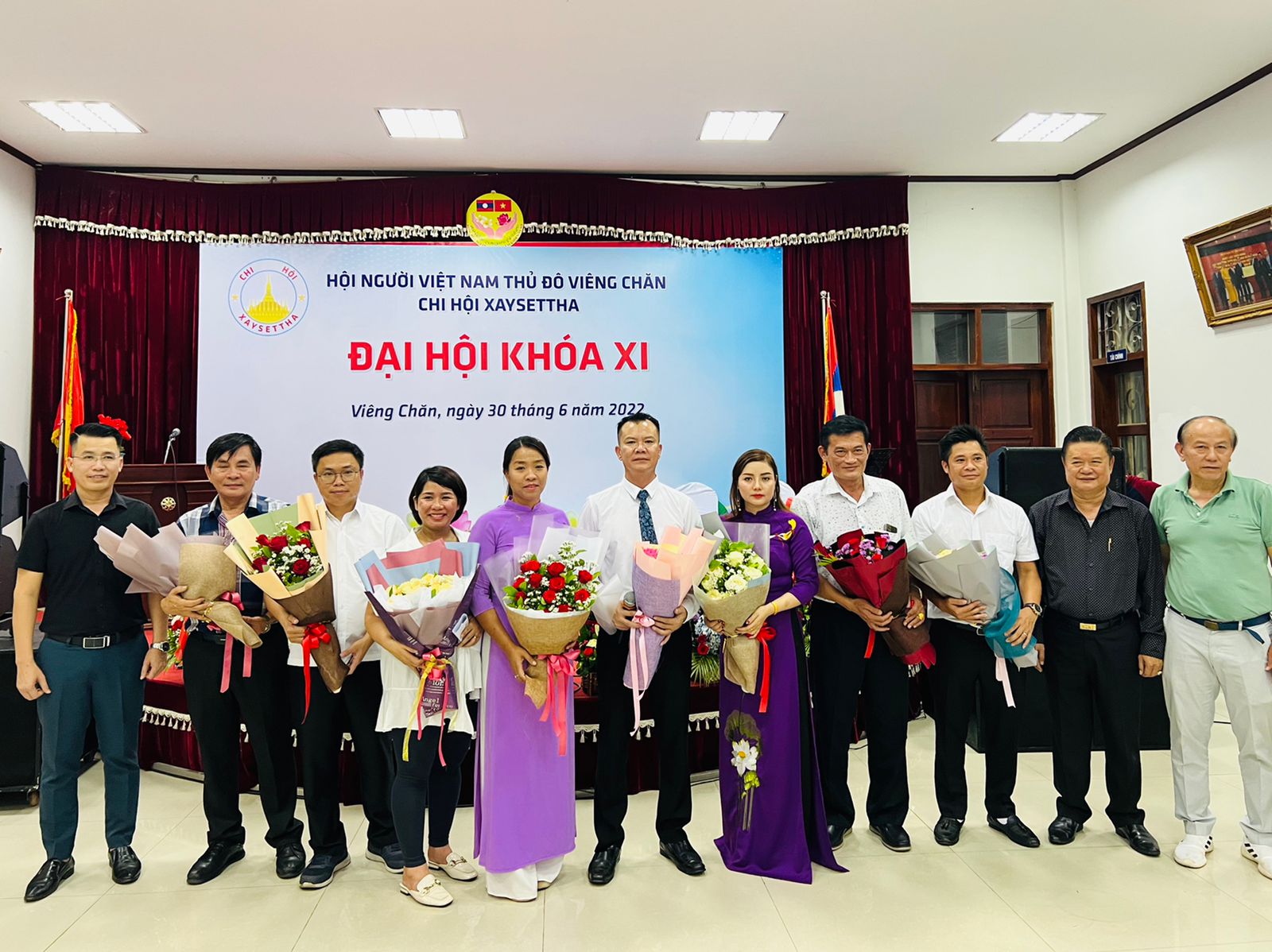 Người Việt quận Xaysettha nêu cao tinh thần đoàn kết, trách nhiệm