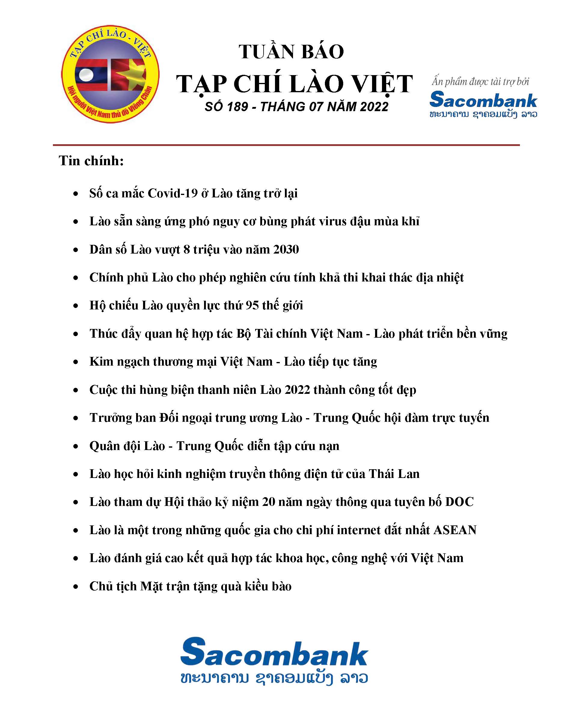 Tuần báo số 189