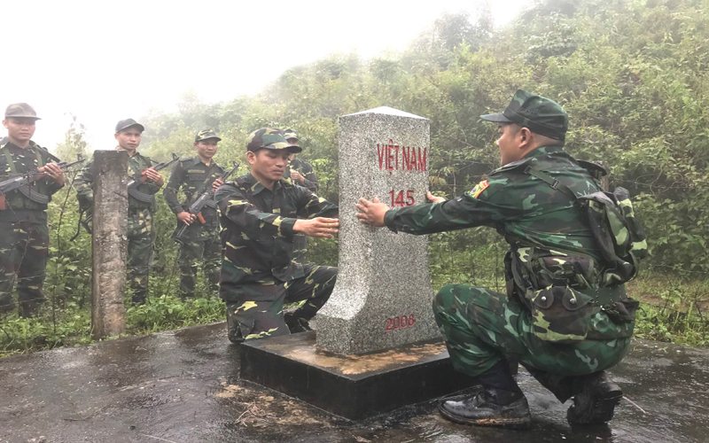 Bộ đội Biên phòng Việt Nam và Lào tổ chức tuần tra chung