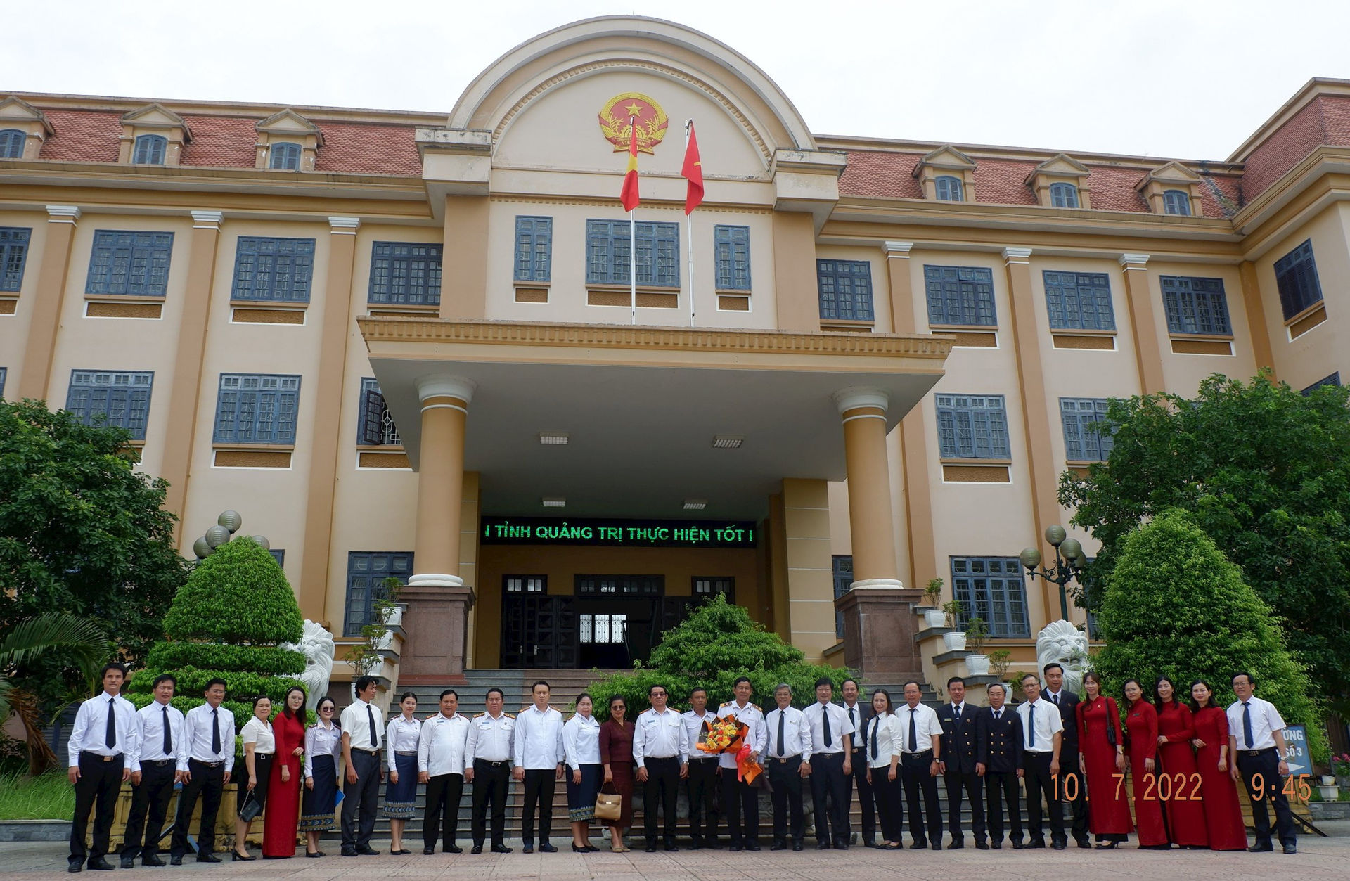 Lãnh đạo TANDTC Lào thăm và làm việc tại Việt Nam