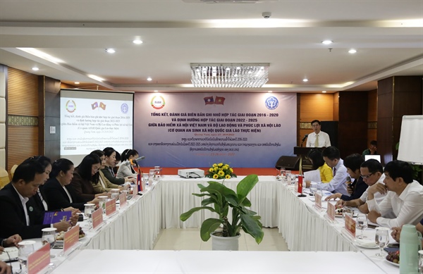 Việt Nam – Lào: Tăng cường hợp tác trong lĩnh vực an sinh xã hội