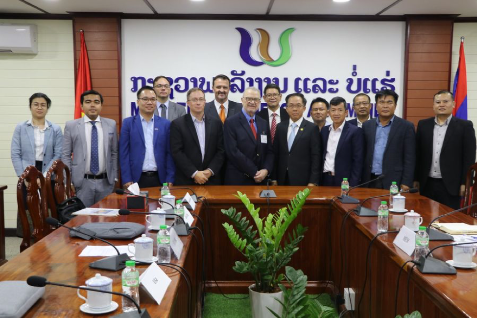 Hội đồng kinh doanh Mỹ – ASEAN làm việc với Bộ Năng lượng và Mỏ Lào