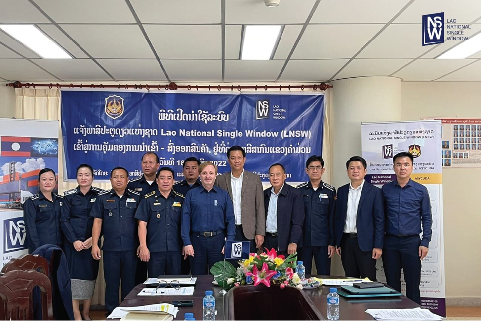 Lào áp dụng hệ thống thông báo thuế một cửa LNSW tại Khăm Muôn và Savannakhet