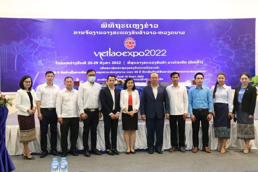 Hội chợ thương mại Việt Nam – Lào 2022 diễn ra từ 25-29/8