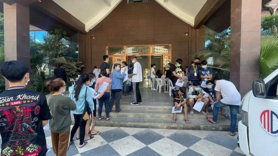 Đặc khu kinh tế Tam Giác Vàng tổ chức đăng ký lao động Lào