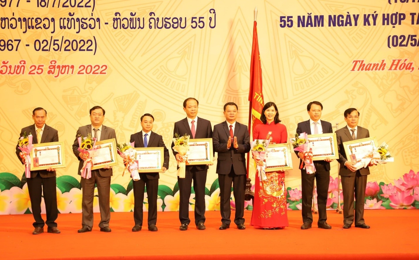 Tỉnh Huoaphan và Thanh Hóa tổ chức kỷ niệm Năm Hữu nghị Lào – Việt Nam 2022