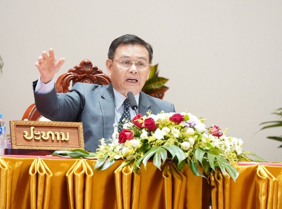 Lãnh đạo Lào làm việc với ngành Công an