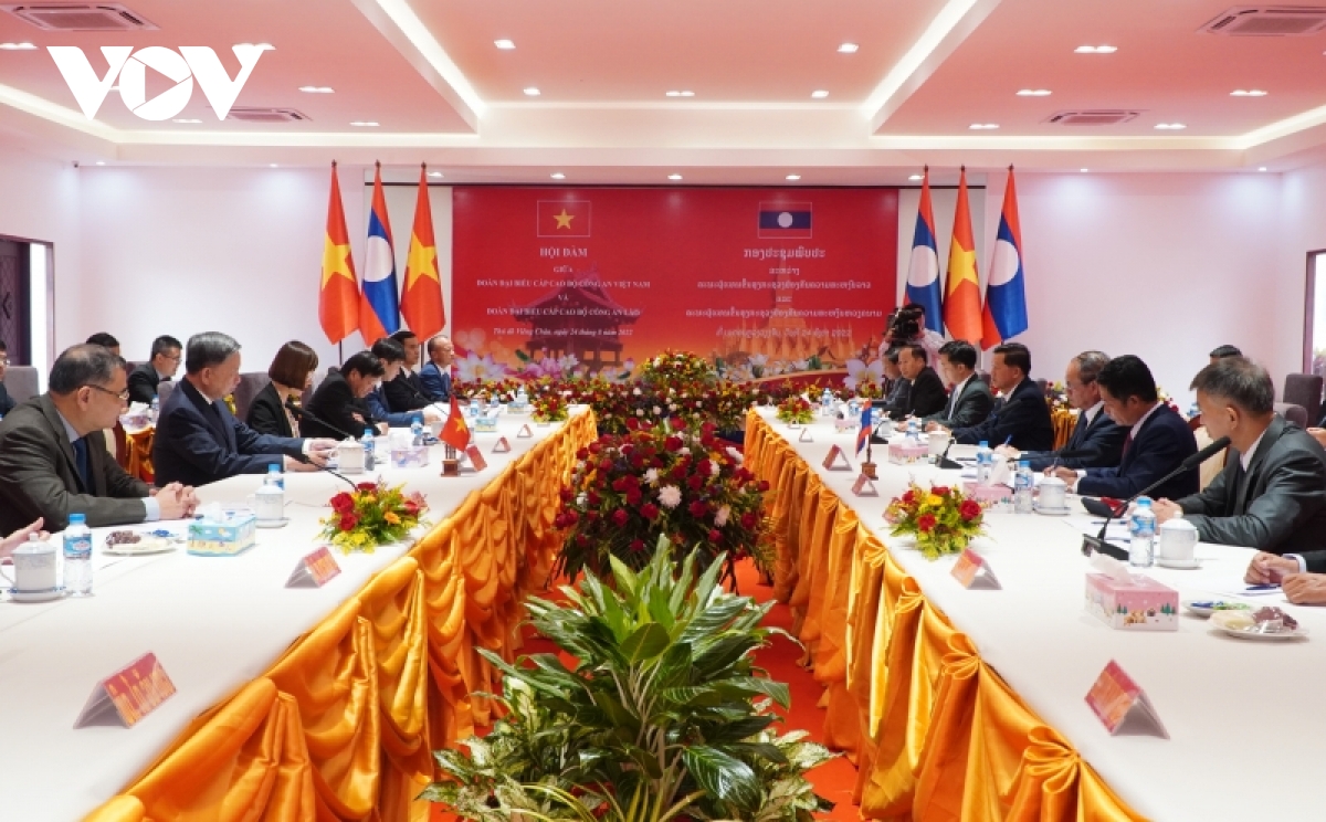 bộ trưởng bộ công an việt nam chào xã giao lãnh đạo cấp cao lào hình ảnh 4 bo truong bo cong an viet nam chao xa giao lanh dao cap cao lao hinh anh 4