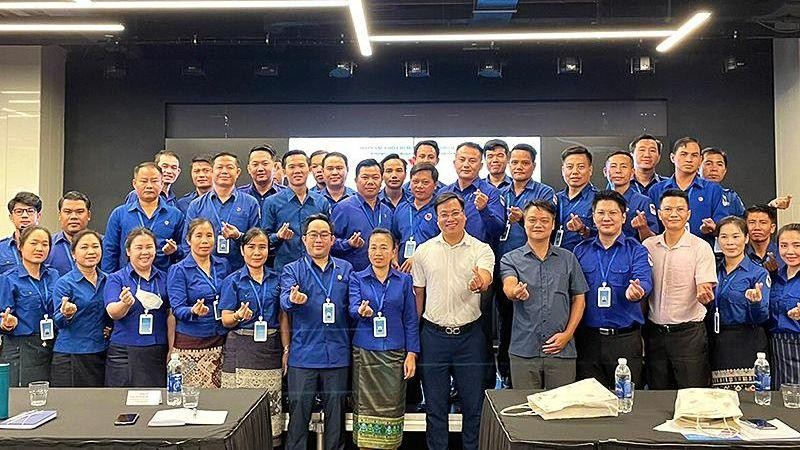 Tập huấn khởi nghiệp đổi mới sáng tạo cho 50 cán bộ Đoàn của Lào