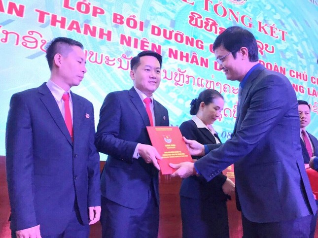 Hoàn thành lớp bồi dưỡng cán bộ Đoàn chủ chốt của Lào do Trung ương Đoàn tổ chức ảnh 1